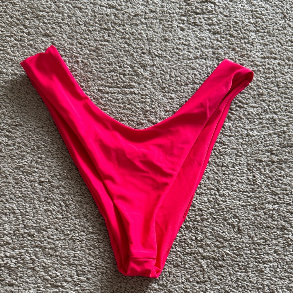 Hot Pink Cheeky Bikini Bottom